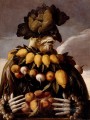果物の男 ジュゼッペ・アルチンボルド 古典的な静物画